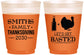 Custom Thanksgiving 16 oz Color Changing Frosted Cups - Lets Get Basted | 260008