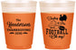 Custom Thanksgiving 16 oz Color Changing Frosted Cups - Football Turkey | 260014