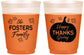 Custom Thanksgiving 16 oz Color Changing Frosted Cups - Pumpkin | 260016
