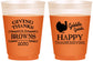 Custom Thanksgiving 16 oz Color Changing Frosted Cups - Gobble Gobble | 260022