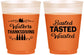 Custom Thanksgiving 16 oz Color Changing Frosted Cups - Basted Tasted Waisted | 260027