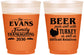 Custom Thanksgiving 16 oz Color Changing Frosted Cups - Turkey | 260042