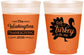 Custom Thanksgiving 16 oz Color Changing Frosted Cups - Talk Turkey To Me | 260046