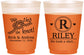 Custom Wedding 16 oz Color Changing Frosted Cups - We Tied The Knot | 263
