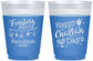 Custom Hanukkah 16 oz Color Changing Frosted Cups - Challah Days | 270004