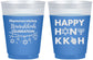 Custom Hanukkah 16 oz Color Changing Frosted Cups - Jewish | 270009