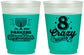 Custom Hanukkah 16 oz Color Changing Frosted Cups - Eight Crazy Nights | 270010