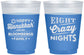 Custom Hanukkah 16 oz Color Changing Frosted Cups - Eight Crazy Nights | 270011