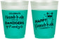 Custom Hanukkah 16 oz Color Changing Frosted Cups - Llamakkah | 270018