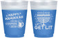 Custom Hanukkah 16 oz Color Changing Frosted Cups - Lets Get Lit | 270021