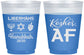 Custom Hanukkah 16 oz Color Changing Frosted Cups - Menorah Dreidel | 270024