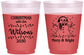Custom Christmas 16 oz Color Changing Frosted Cups - Snowman | 280002