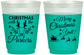 Custom Christmas 16 oz Color Changing Frosted Cups - Reindeer | 280005