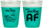 Custom Christmas 16 oz Color Changing Frosted Cups - Tacky Af | 280017