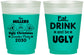 Custom Christmas 16 oz Color Changing Frosted Cups - Ugly Sweater | 280023