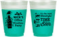 Custom Christmas 16 oz Color Changing Frosted Cups - Elf | 280029