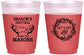 Custom Christmas 16 oz Color Changing Frosted Cups - Lets Get Lit | 280032