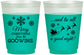 Custom Christmas 16 oz Color Changing Frosted Cups - To All A Good Night | 280041