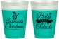Custom Christmas 16 oz Color Changing Frosted Cups - Cold Outside | 280043