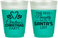 Custom Christmas 16 oz Color Changing Frosted Cups - Naughty List | 280059