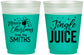 Custom Christmas 16 oz Color Changing Frosted Cups - Jingle Juice | 280067