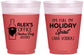 Custom Christmas 16 oz Color Changing Frosted Cups - Holiday Spirit | 280072