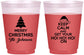 Custom Christmas 16 oz Color Changing Frosted Cups - Ho Ho Ho | 280076