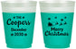 Custom Christmas 16 oz Color Changing Frosted Cups - Santa Claus | 280079