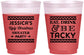 Custom Christmas 16 oz Color Changing Frosted Cups - Eat Drink Tacky | 280082