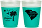 Custom Christmas 16 oz Color Changing Frosted Cups - South Carolina | 280083