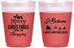 Custom Christmas 16 oz Color Changing Frosted Cups - Santa Claus | 280086