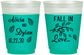 Custom Wedding 16 oz Color Changing Frosted Cups - Fall In Love | 283