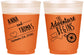Custom Wedding 16 oz Color Changing Frosted Cups - The Adventure Begins | 284
