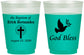 Custom Baptism 16 oz Color Changing Frosted Cups - God Bless | 290005