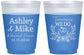 Custom Rehearsal Dinner 16 oz Color Changing Frosted Cups - Tomorrow We Do | 30002