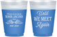 Custom Memorial 16 oz Color Changing Frosted Cups - Until We Meet Again | 310002