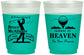 Custom Memorial 16 oz Color Changing Frosted Cups - Fairway To Heavens | 310008
