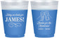 Custom Memorial 16 oz Color Changing Frosted Cups - Thanks For The Memories | 310011