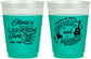 Custom Memorial 16 oz Color Changing Frosted Cups - Mourn Me With Music | 310012
