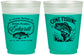 Custom Memorial 16 oz Color Changing Frosted Cups - Gone Fishing | 310022