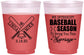Custom Wedding 16 oz Color Changing Frosted Cups - We Interrupt Baseball | 313