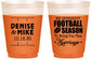 Custom Wedding 16 oz Color Changing Frosted Cups - We Interrupt Football | 314