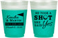 Custom Wedding 16 oz Color Changing Frosted Cups - Took A Shot Golf | 320