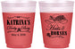 Custom Derby Day 16 oz Color Changing Frosted Cups - Hats And Horses | 320005