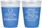 Custom Derby Day 16 oz Color Changing Frosted Cups - Hold Your Horses | 320008
