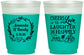 Custom Wedding 16 oz Color Changing Frosted Cups - Love Laughter Happily | 326