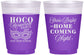 Custom Homecoming 16 oz Color Changing Frosted Cups - Hoco Masquerade Dance | 330009