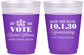 Custom Homecoming 16 oz Color Changing Frosted Cups - Hoco Queen Vote | 330020
