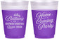 Custom Homecoming 16 oz Color Changing Frosted Cups - Hoco Queen Vote | 330022