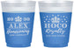 Custom Homecoming 16 oz Color Changing Frosted Cups - Hoco King Vote | 330025